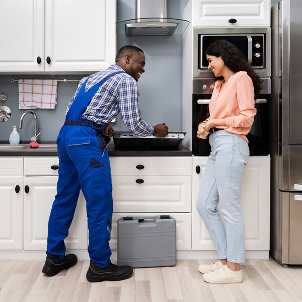 can you provide an estimate for cooktop repair before beginning any work in Tennyson Wisconsin